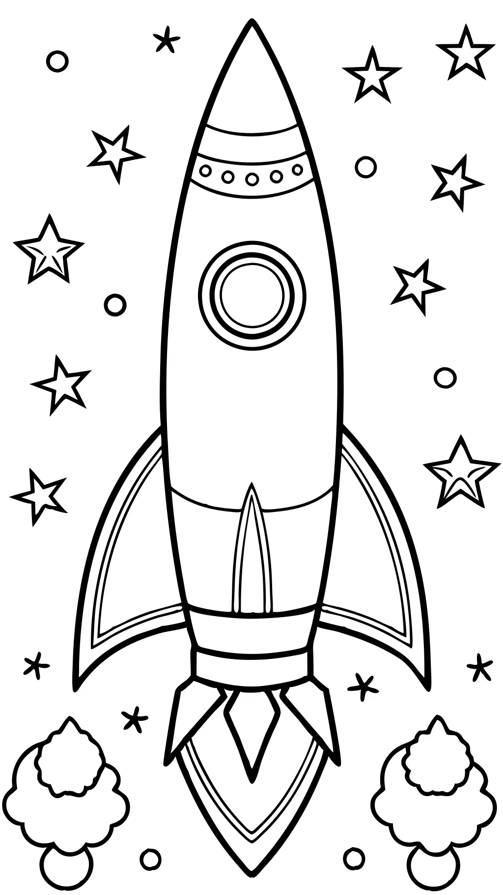 coloring pages of rockets